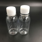 加厚100ml毫升透明塑料瓶PET小口水剂液体分装瓶聚酯样品瓶带刻度