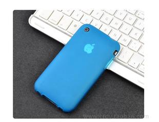 适用于iphone3gs手机壳苹果23代手机套，3g3gs外壳硅胶套磨砂软壳