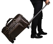 男士复古真皮旅行包油皮，手提行李袋背包欧美大容量，拉杆箱牛皮包