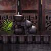 原矿宜兴紫砂葫芦形半全自动功夫茶具盖碗整套装懒人陶瓷防烫