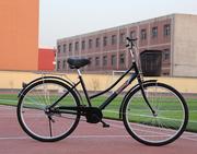 舒适24寸26寸老式自行车女士单车，男女式学生轻便车骑行通勤休闲车