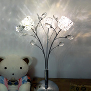 欧式水晶台灯创意时尚，现代简约台灯，卧室床头灯美式台灯奢华装饰
