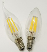 LED 爱迪生复古灯泡灯钨丝灯E14尖泡拉尾蜡烛装饰节能白炽灯