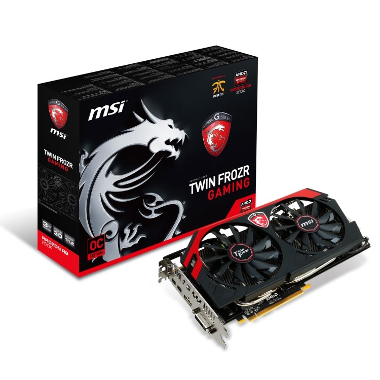 微星 R9 280X GAMING 3G 1.2版本 国行现货 非