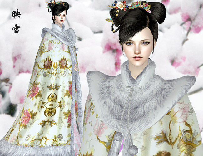 <em>模拟人生2</em>古装rose<em>补 丁</em>古代 女装 精品 古代 补