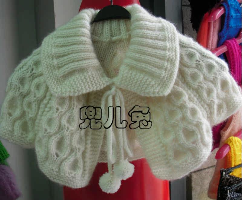 兜儿兔 纯手工<em>编织儿童毛衣</em> 鄂尔多斯羊毛线 3
