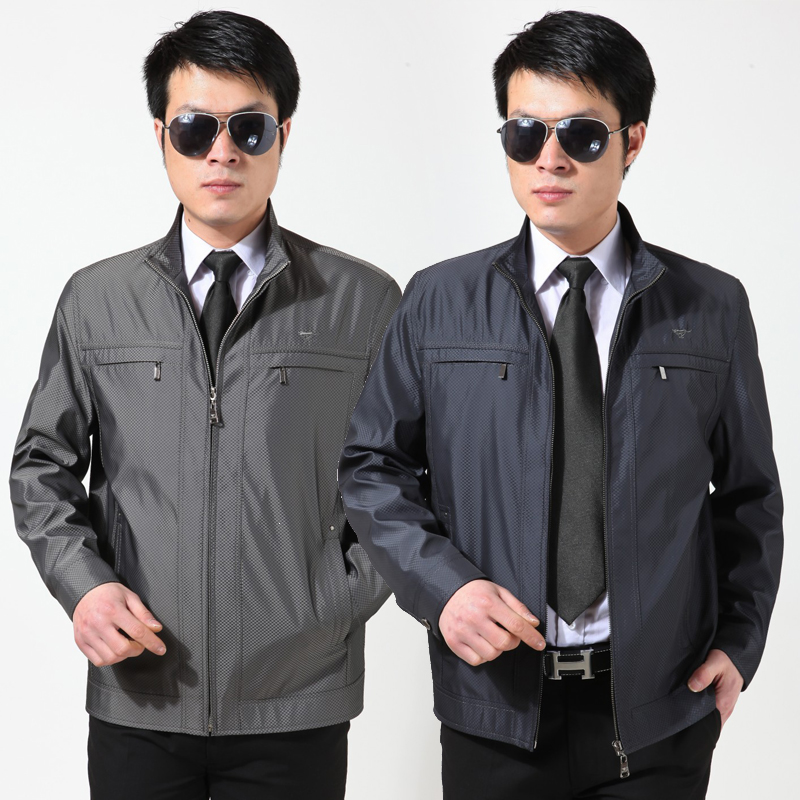 2013春秋装新款唯品会男装正品七匹狼夹克衫