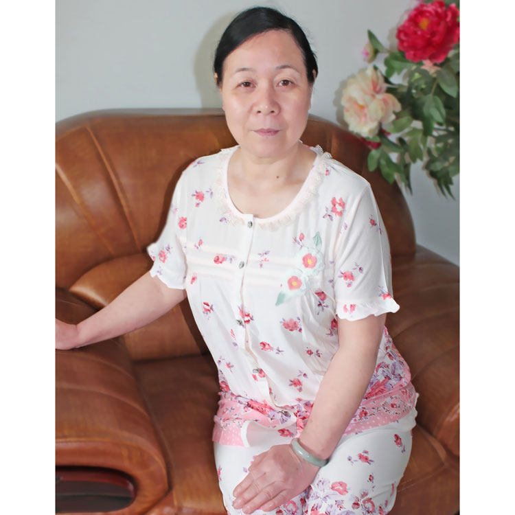 <em>中老年女睡衣 夏天</em>纯棉短袖家居服 老人睡衣加