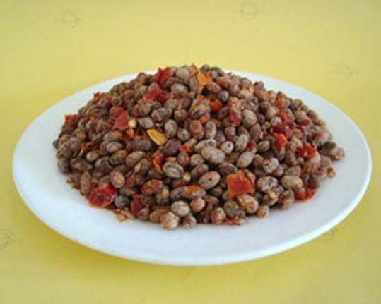 鲁南特产名吃酱豆 农家自制 干酱豆子 又鲜又辣