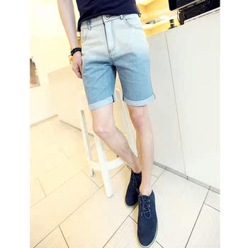 <em>牛仔短裤搭配</em>_2013欧美风夏季男装休闲<em>牛仔短</em>