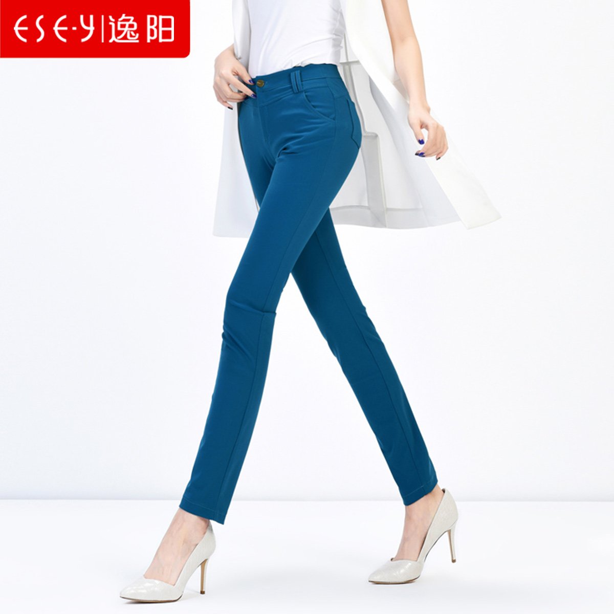 逸阳女裤2016春夏季职业西裤女士修身休闲裤