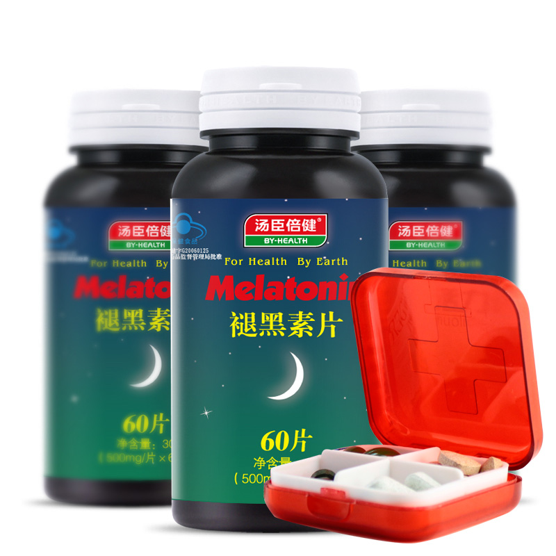 【多重豪礼】汤臣倍健牌褪黑素片60片 退黑素