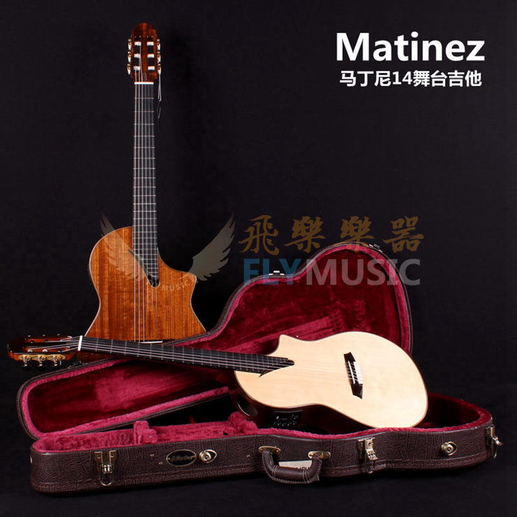 飞琴行 马丁尼martinez mscc 14 ms rs ov 全单电箱 古典吉他