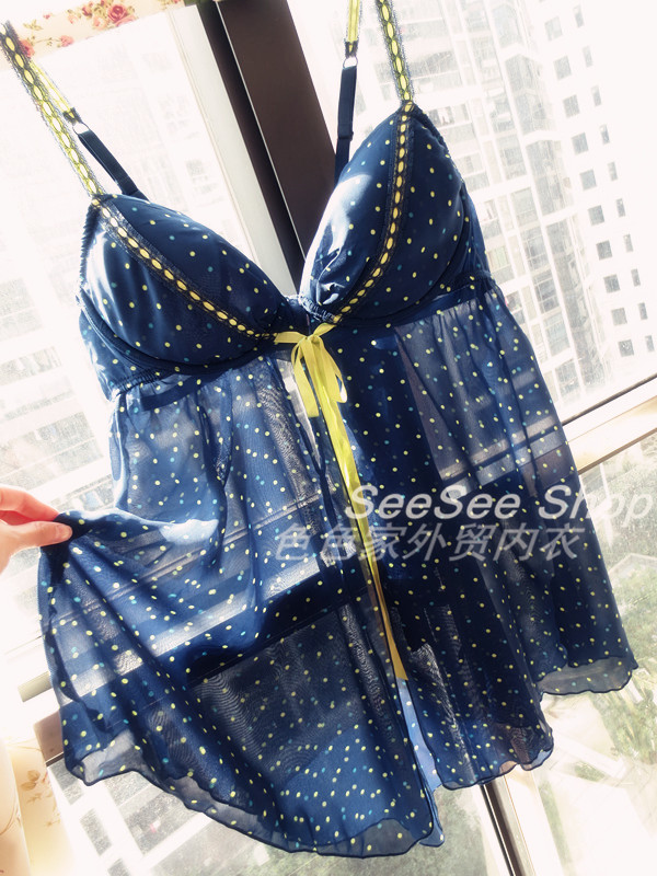 美国大牌<em>加肥加大</em>码胖MM性感内衣雪纺睡裙钢