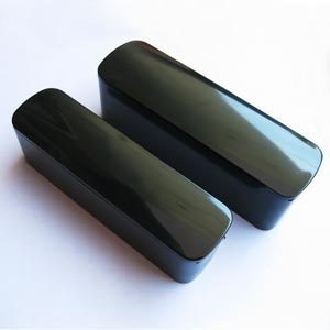 有机盒 仿牛角盒 法人章盒 铜印牛角印章盒 内置