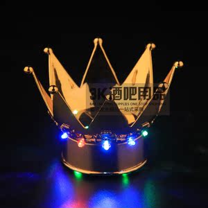 LED发光皇冠头充电酒吧台灯KTV吧台灯跑马灯