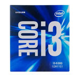 Intel\/英特尔 i3-6300 酷睿盒装CPU处理器3.8G