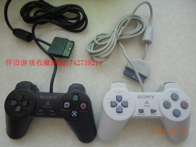 索尼PS手柄 PS1手柄 PSone手柄有线无振动手