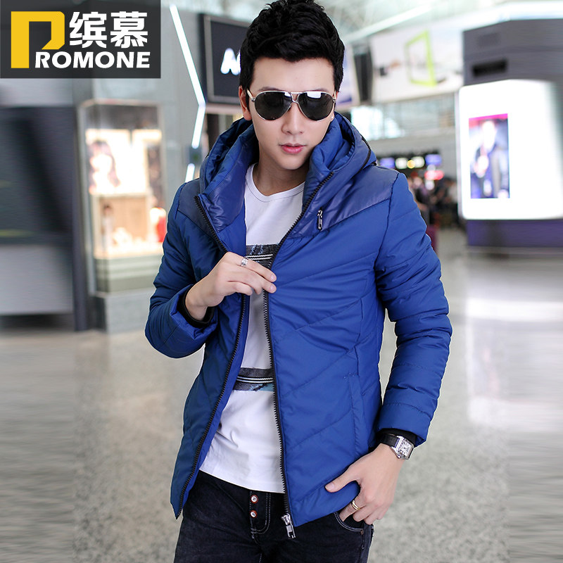 缤慕 <em>2014</em>秋冬<em>新款</em>男士韩版加厚<em>棉衣外套</em> <em>男装</em>