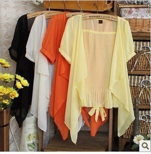 防晒衣搭配_韩版防晒衣<em>女外搭开衫</em>夏季<em>短款</em>薄