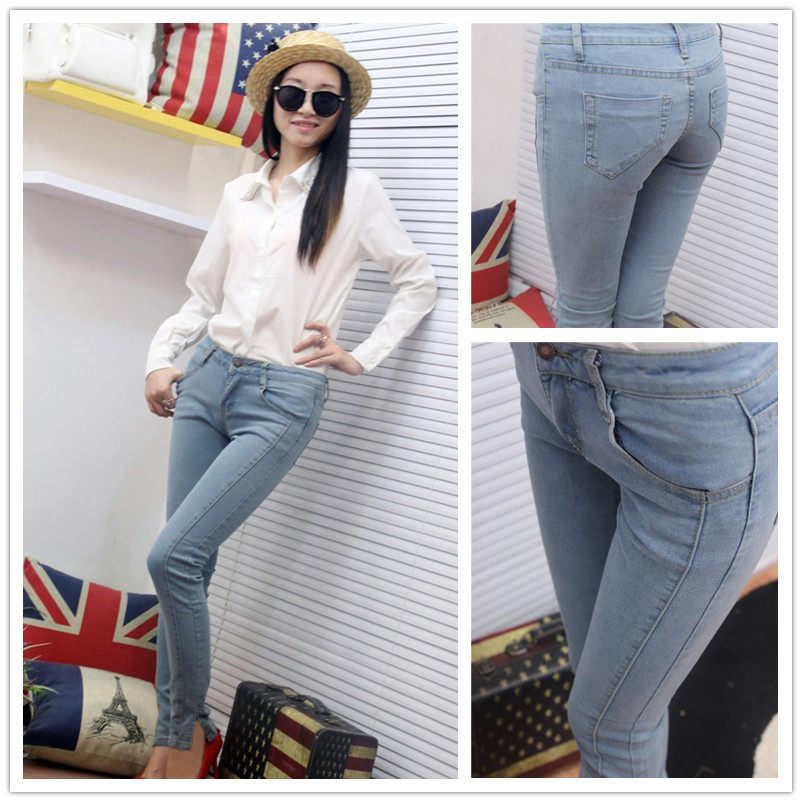 <em>少女装</em>紧身裤春装2014女装新款复古原宿小脚