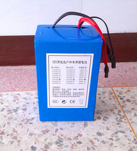 12v60ah锂电池大电流户外逆变器背机黄鳝泥鳅