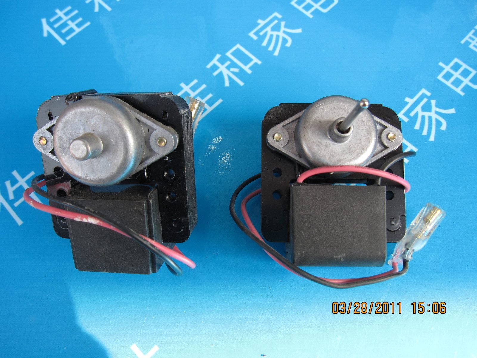 上菱风机 无霜冰箱风扇马达 冰箱风扇电机 yzf-1-6.5-r 黑色