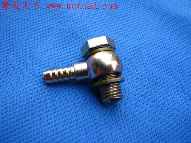 摩托车改装油冷机油散热器油冷系统专用空心螺