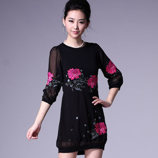 价2014春装新款专柜正品牌女装代购<em>唯品会</em>绣