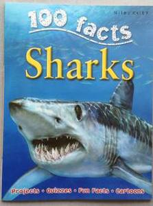 100 facts 英文教材 英语原版书 少儿科普读物 鲨