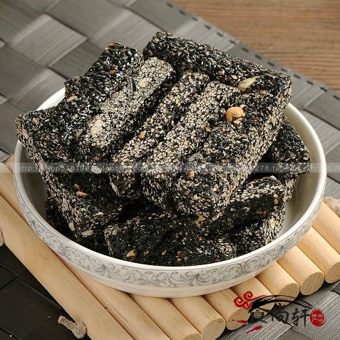 鲁山美食潮汕特色特产小吃:酥香黑芝麻条黑2017在广东美食节哪儿图片