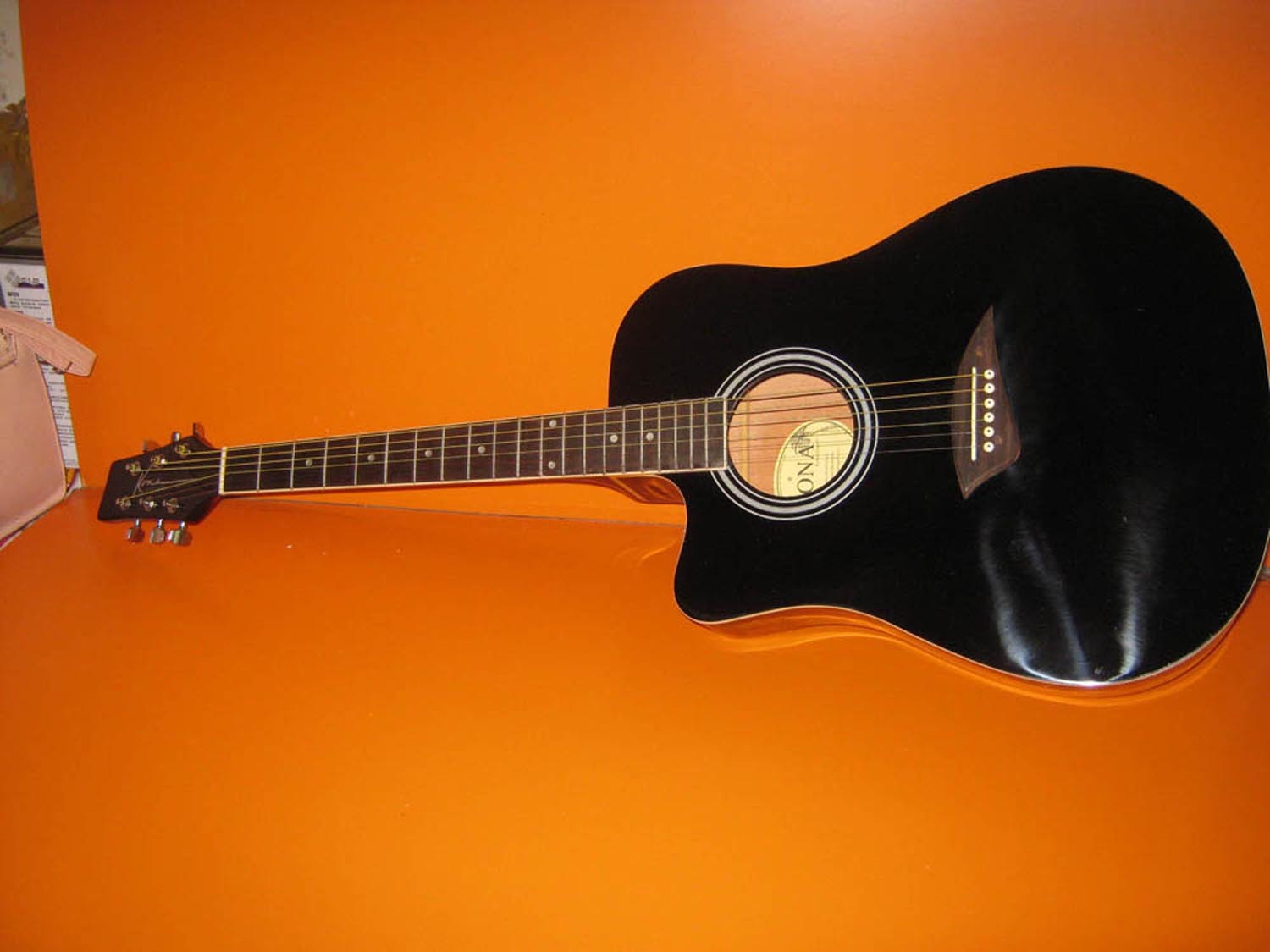 左手吉他反手41寸民谣吉他云杉|一淘网优惠购