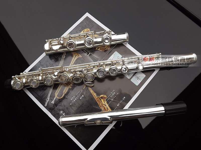 日本樱花 17孔 开孔 加e键 长笛乐器  专业考级 特价680元