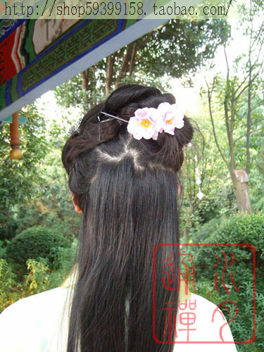 【盘发<em>教程</em>】简单三步盘出漂亮<em>古装发型</em>|一淘