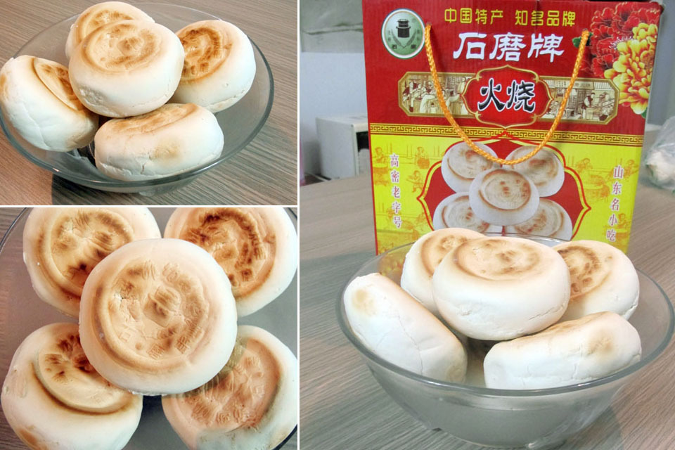 【聚新鲜】潍坊高密名吃"石磨牌"杠子头火烧,带来胶东老味道!