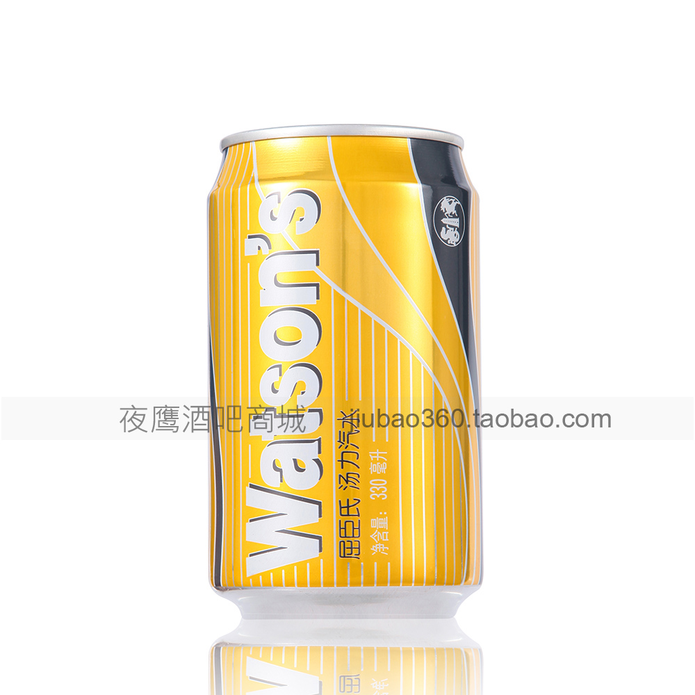 【夜鹰网】watsons/屈臣氏 汤力水 易拉罐330ml 鸡尾酒配料