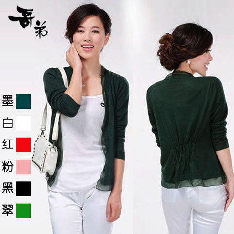 <em>哥弟开衫女</em>针织衫春秋正品中老年女装妈妈装小