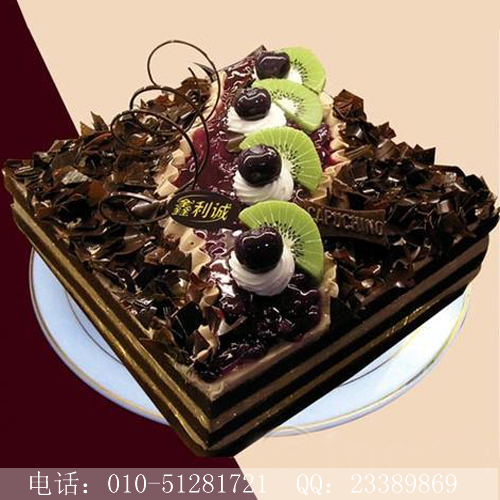 热销 巧克力蛋糕预定 北京生日蛋糕速递 丰台蛋糕店 草桥蛋糕预订