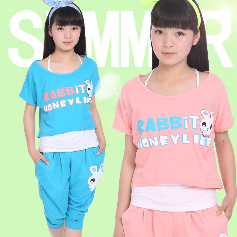 12女大童夏装13青少年<em>少女装14岁</em>夏季女孩衣