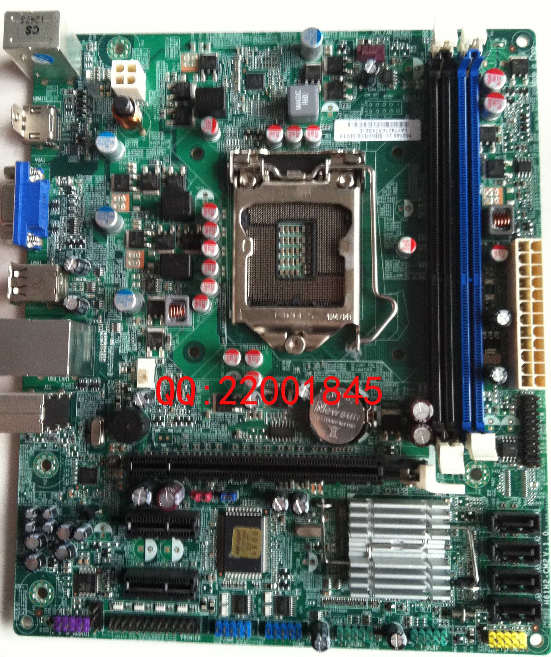 同方精英H61H2-CM2 V1.0 Intel H61 ITX主板 换
