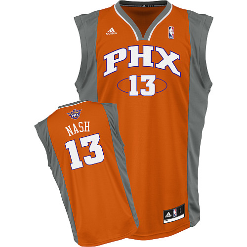 nba最新款面料泰版正品太阳队13号球星纳什刺绣篮球服球衣上衣