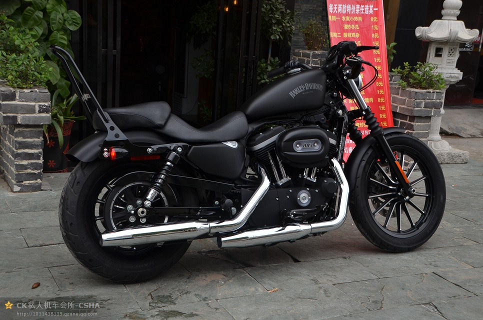 12年全原漆极品入门级哈雷街头硬汉883N,长沙