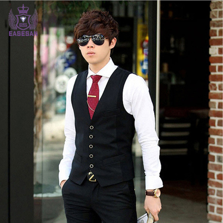 【易珊荣品旗舰店】EASESAN男装春款<em>马夹</em> 