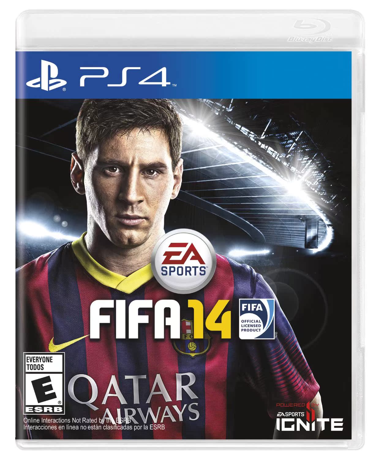 PS4游戏租赁 FIFA14 FIFA 足球 2014 英文版 