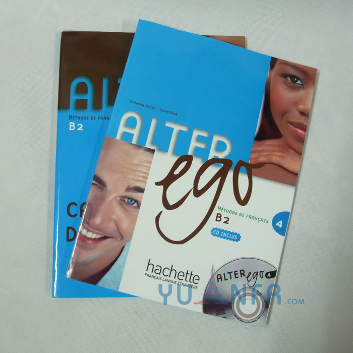 Alter ego 4 B2 法语高级套装 送答案 法盟教材 