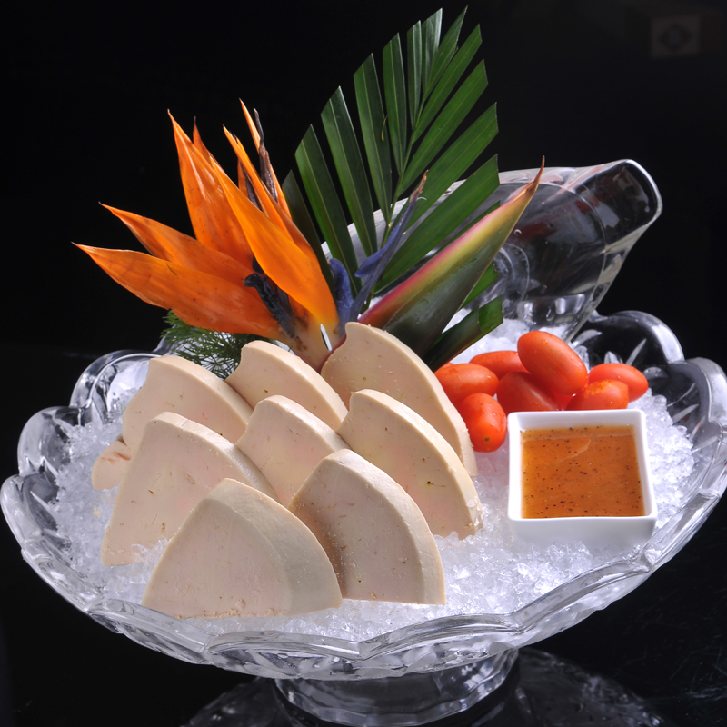 正宗法国圣罗捷特A级法式肥鹅肝高端西餐鹅肝