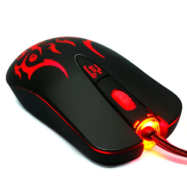 09dota淘宝店暗黑魔蝎自定义背光lol游戏鼠标左