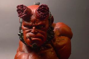 现货FerociousStudio Hellboy Fs地狱男爵 胸像