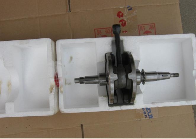 原装济南铃木GS125铃木王动力升级曲轴总成