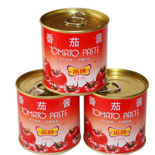 新疆番茄酱中粮屯河番牌 198克易拉罐3.5元-淘宝网
